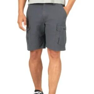 Wrangler Men’s Size 44 Dark gray Flex Relaxed fit cargo Shorts NWT